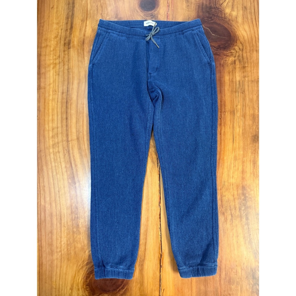 Taylor Stitch Men's Pants M Cotton Sweatpants Jogger Organic Knit Navy Apres S21